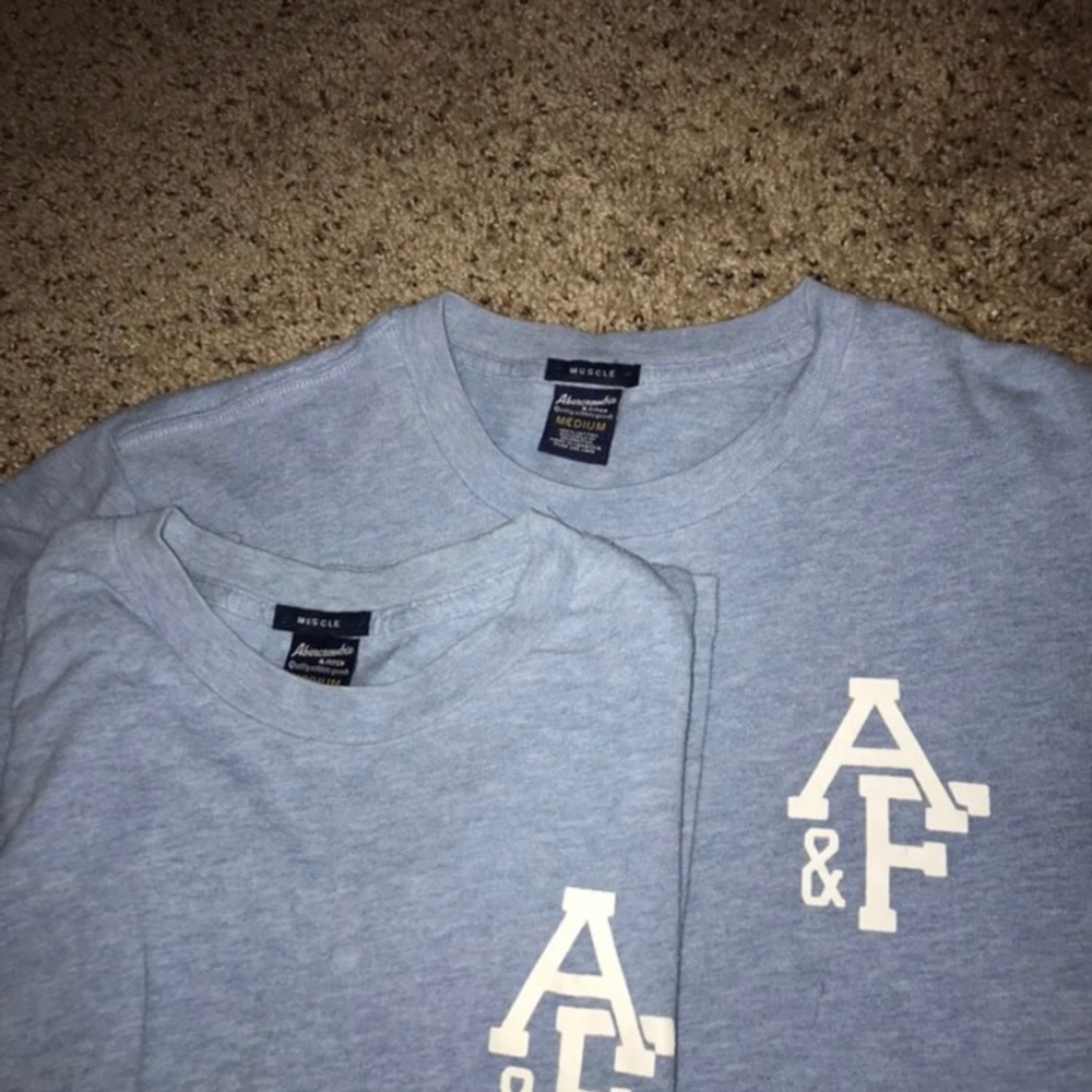 Two Abercrombie & Fitch Muscle Shirts